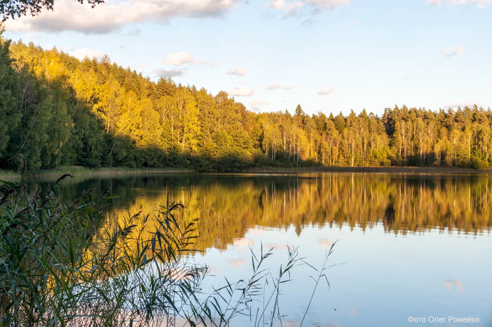 Глубля на закате