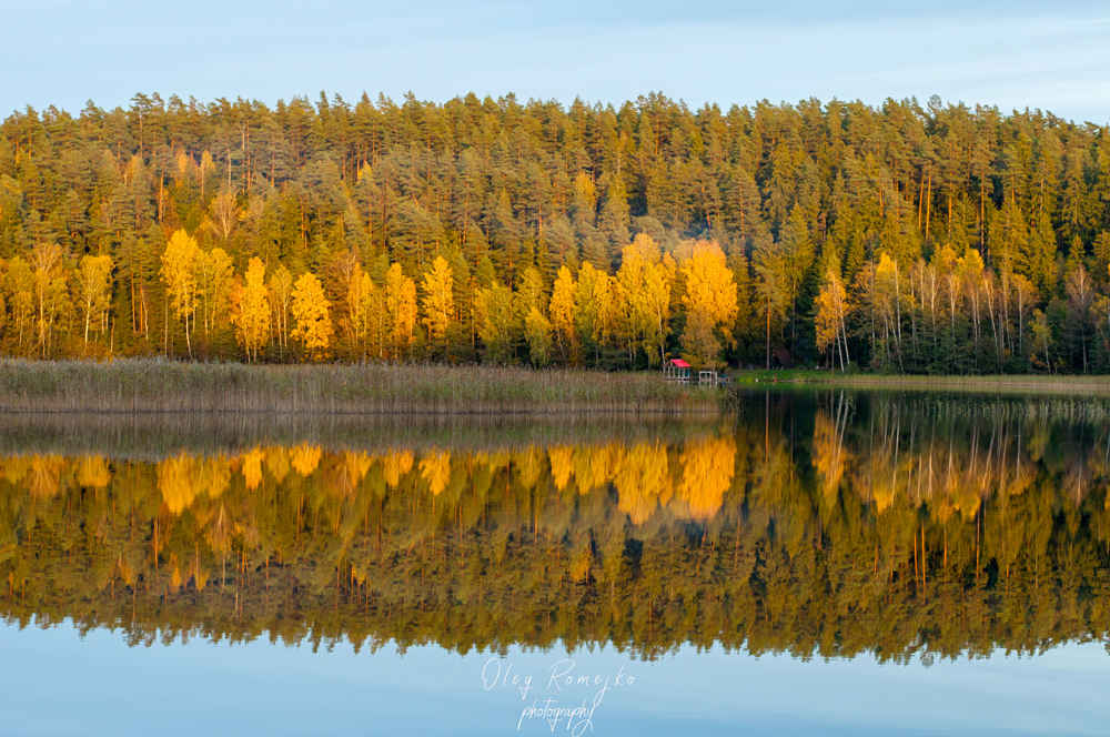 Глубля вид с пляжа Вигвам