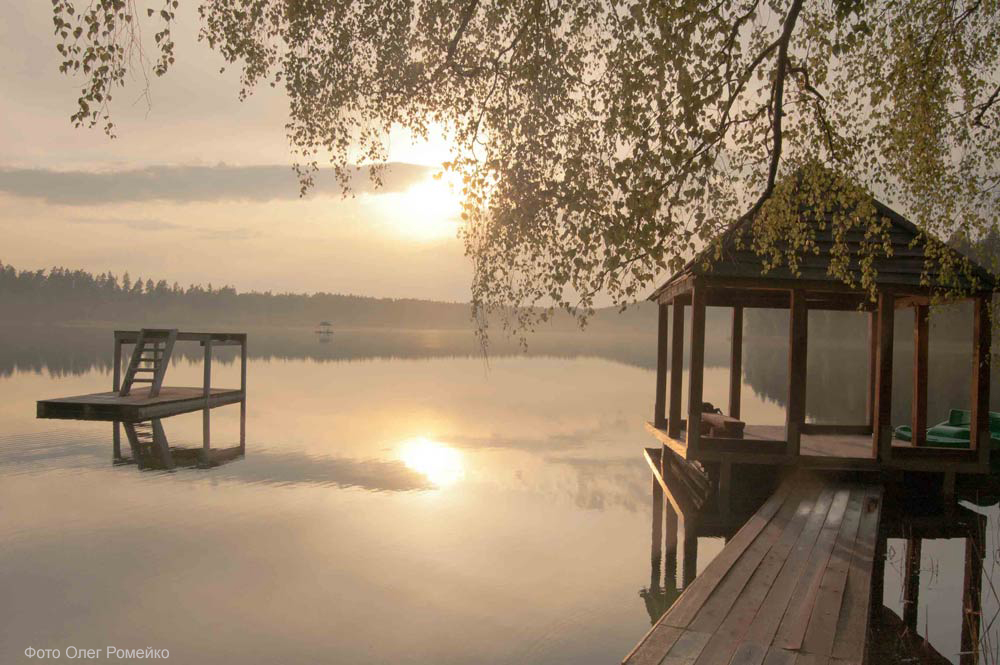 Глубля на закате