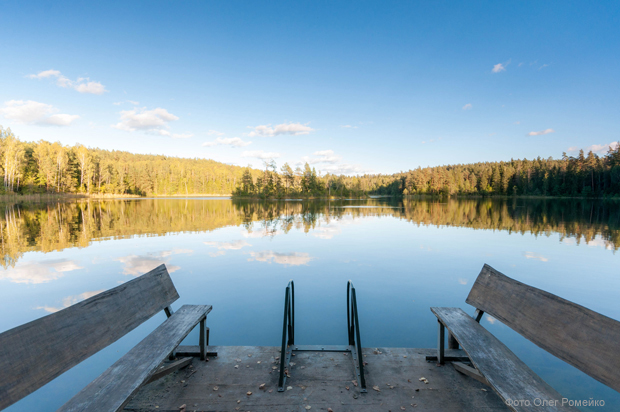 Голубые озёра фото Глубелька